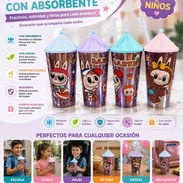 Vasos de Labubus. De muy buena calidad y con su absorbente. Perfecto para un regalo o para ti 💜 - Img 55985597
