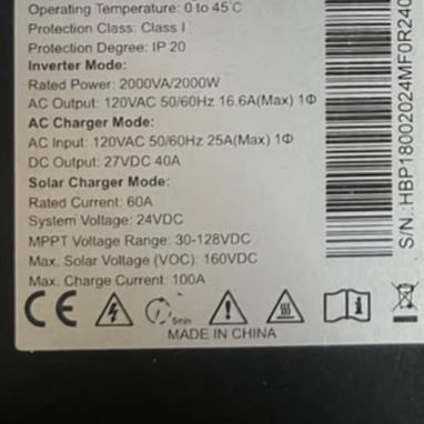 Todo en 1 de 2560wh hibrido‼️Must ‼️SISTEMA DE ENERGÍA SOLAR - 2/5