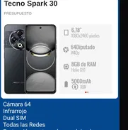Tecno Spark 30C de 8/256, e Infrarrojos, sellado y garantia - Img 50419630
