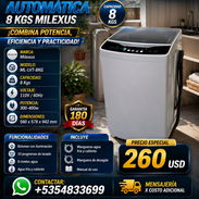 👔 LAVADORA AUTOMATICA 👔 8KG MILEXUS. MENSAJERIA CON FACTURA Y GARANTIA. 📲 54833699 - Img 55687232