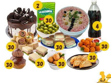 Cerdos asados,buffet,picadera,cake - Img 71420694