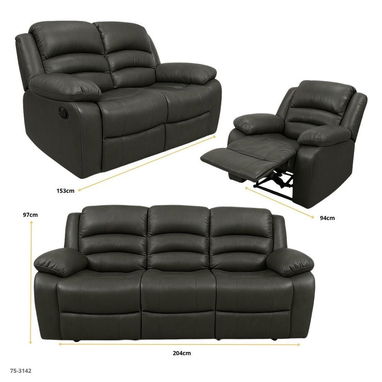 Juego de sofá reclinable 3,2,1 importado - Img 123290474
