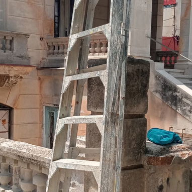 OJOo, SI BUSCAS UNA BUENA ESCALERA DE ALUMINIO GORDO DURO DE TIJERA REMACHADA--#--54748161 REFORZADA EN CADA ESCALON ORI - 3/3