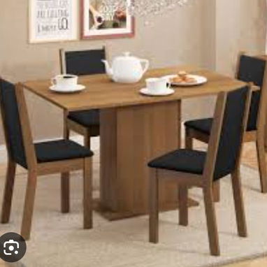 Juego de comedor de 4 sillas, de 6 sillas y de 8 sillas todos importados en su caja original 💯% calidad - Img 123088102