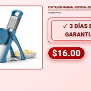 CORTADOR MANUAL VERTICAL DE VERDURAS . - Img 58305738
