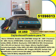 QB-926 Cajita decodificadora para TV 35 USD ...51596013... Transporte lugares cercanos - Img 57712903