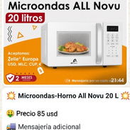 Microondas Homo All Novu 20 lts - Img 55999988