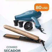 -SECADOR DE CABELLO + PLANCHA PROFESIONAL - Img 55228244
