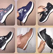 Tenis Gris 40. 41. 42. 44 Negros 41(2). 42(3). 43. 44(2)  Azul 40. 42. 44 Azul polo  41  Zapatos:  Carmelitas 44 Negros - Img main-image-50317210