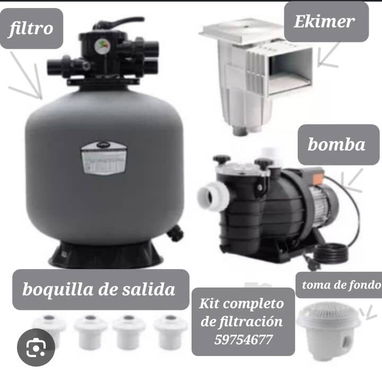 🌊 ¡EQUIPA TU PISCINA CON LO MEJOR! 🌊 Todo NUEVO EN CAJA y de entrega inmediata. 📦 ¿Construyendo o renovando? - Img 121492266