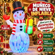Muñeco de nieve inflable - Img 58122510