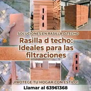 Rasilla d techo ladrillos tejas enchapes - Img 58286047