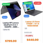 📲52774129 Buen precio Laptops en Ventas + de 20 modelos de laptops nuevas ,selladas y otras de poco uso con garantia, - Img 55761053