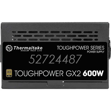 Fuente THERMALTAKE Toughpower GX2 600W (600W/49A) 80+ Bronce, No Modular - Img 113237618