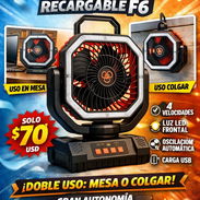 Ventilador recargable F6 X13 - Img 56472824
