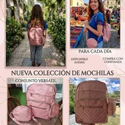 Mochila de mujer kit de 3 piezas de excelente calidad - Img 55794576