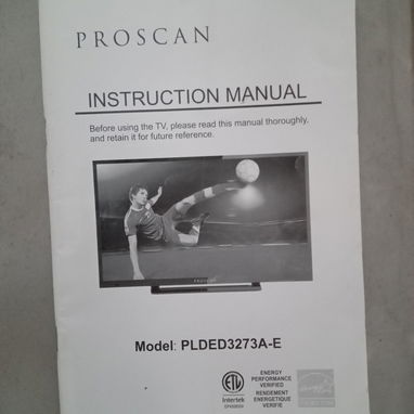 Televisor de uso 32 pulgadas marca PROSCAN con cajita decodificadora - Img 98038993