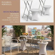 Muebles. Sillas y mesas plegables - Img 58016668