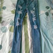 Nuevos modelos de jeanes de mujer elastisado y cinto Zara de hombre engomados entre y mire - Img 45450232