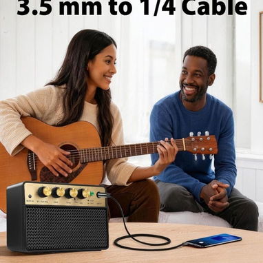 ☎️53544655 🛵 Entrega Disponible ⭐Cable de Audio Estéreo 3.5 mm a 1/4" – 10 ft ⭐ - 2/9