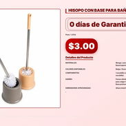 HISOPO CON BASE PARA BAÑO . - Img 57007419