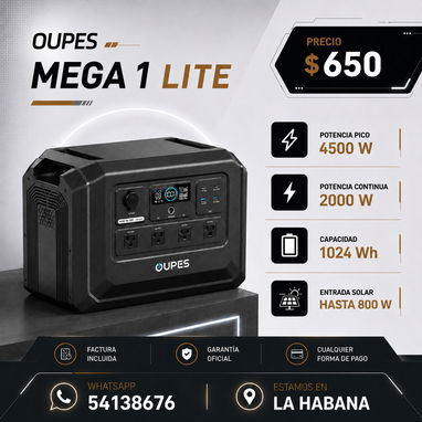 🔋🔥 ¡SEMANA DE REBAJAS! 🔥  Estaciones OUPES y ECOFLOW con precios especiales - 4/4