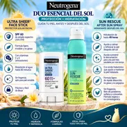 Kit de Cuidado Solar Neutrogena – Protector Facial SPF 60 + Spray Hidratante After Sun - Img 57880463