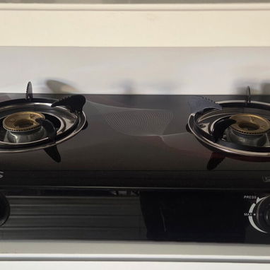 Cocina de Meseta a Gas 2 hornillas de alta calidad MILEXUS base de vidrio templado $75 USD Transporte incluido - Img 125642957