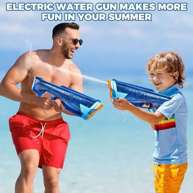 Pistola de Agua Eléctrica de autocarga con Disparo Rápido 55 usd - 5/7