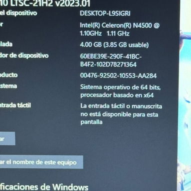 Mini Laptop Asus 8h de batería  ideal para estos tiempos de apagones - 4/6