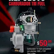 Carburador tri fuel de 2 a 4KW para plantas eléctricas medianas 168f | 170f 42cm aprox distancia de tornillo - Img 57279650
