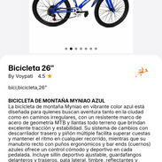 Bicicleta 26" $170 USD - Img 57534189