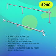Base para paneles Solares - Img 56056371