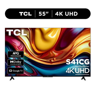 Smart TV 55 pulgadas TCL Serie S41CG 4K UHD LED Smart Google TV precio $430 USD Transporte Incluido Factura y garantía - Img 124367878
