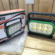 LINTERNA / LAMPARA / RECARGABLE / PANEL SOLAR PARA AUTOCARGA / POTENTE / FOCO POTENTE / - Img 49921898