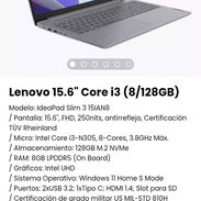 Lenovo 15.6" Core i3 (8/128GB). Nueva - Img 51820853