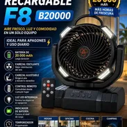 Ventilador recargable F8 de 20000 mah 🐻 Color 🖤 65 USD - Img 56129216