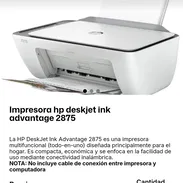 IMPRESORA HP DESKJET INK ADVANTAGE 2875 - Img 55689071