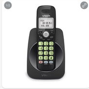 Panasonic inalámbrico con máquina contestadora, 1 terminal de color negro - Img 53500785