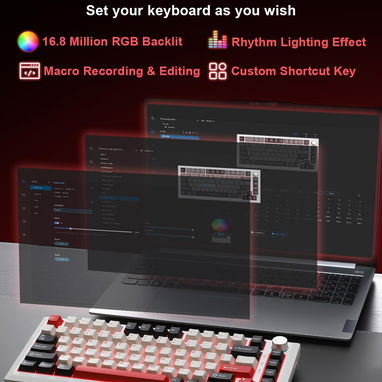 ⌨️Teclado Gaming Mecánico Mikiby Y75 - Img 125590776