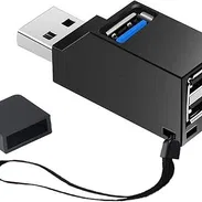 Mini Adaptador Divisor USB de Alta Velocidad Portátil de 3 Puertos!! - Img 48836689