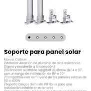 Soporte para panel solar. Marca: Callsun - Img 56928763