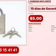 CANDADO ANTI-CORTE VPT-0060 - Img 56195872