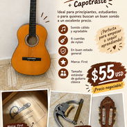 Venta de guitarra y capotraste - Img 57758181
