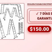 ESCALERA PLEGABLE MULTIPROPÓSITO 3.7M - Img 58260779