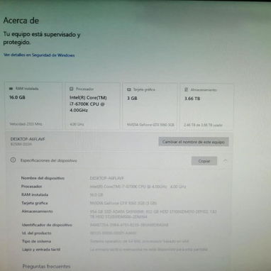 Vendo torre de Pc, con monitor, teclado y mause( sin gpu) - 5/5