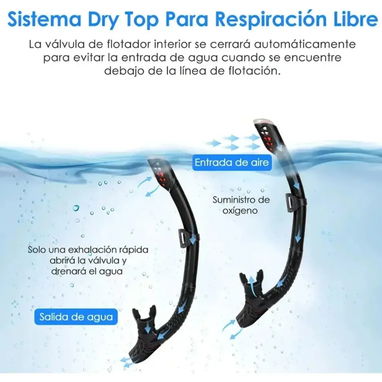 Set de buceo/ máscara de bucear y snorkel - Img 126136400