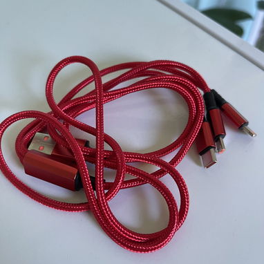 Tengo súper cable de carga trenzado y reforzado de metal 3 en 1 muy fuerte y duradero!! - Img 56807903