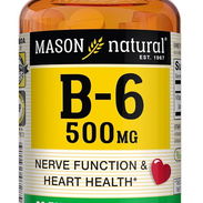 Vitamina B6 60 tabletas - Img 58163612