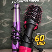 2X1 Plancha de pelo y Cepillo Eléctrico - Img 56494277